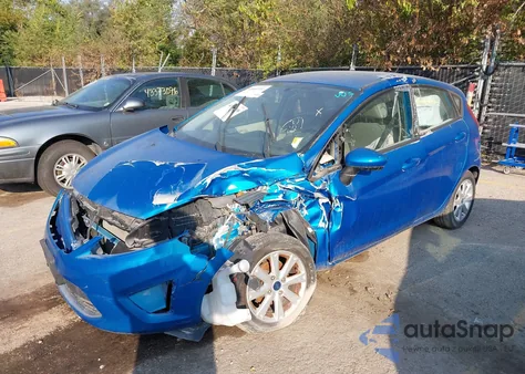 2012 Ford Fiesta Se из США, поврежденный, VIN 3FADP4EJ6CM175799